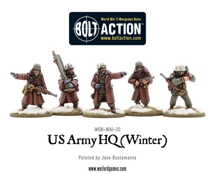 Bolt Action: USA - US Army HQ (Winter)