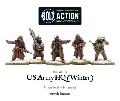 Bolt Action: USA - US Army HQ (Winter)