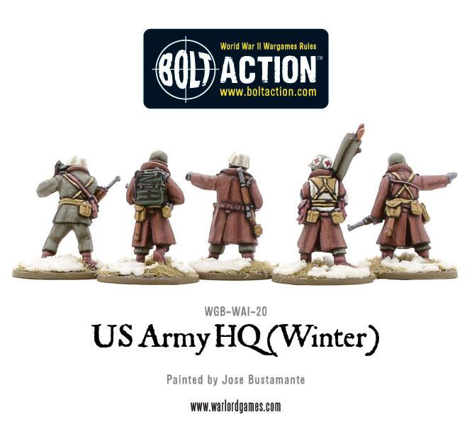 Bolt Action: USA - US Army HQ (Winter)