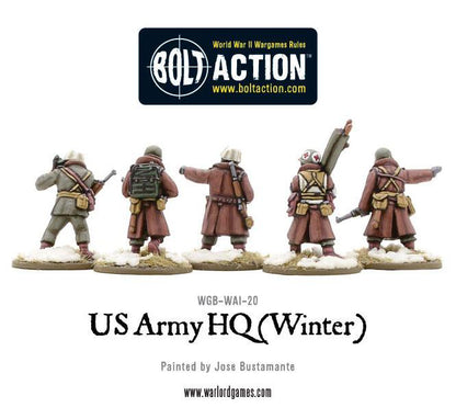 Bolt Action: USA - US Army HQ (Winter)