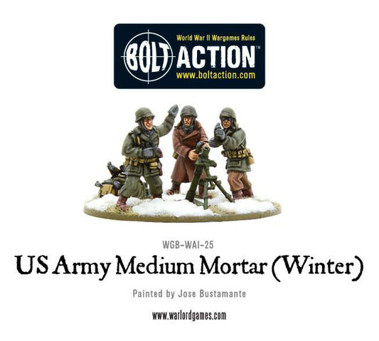 Bolt Action: USA - US Army Medium Mortar (Winter)