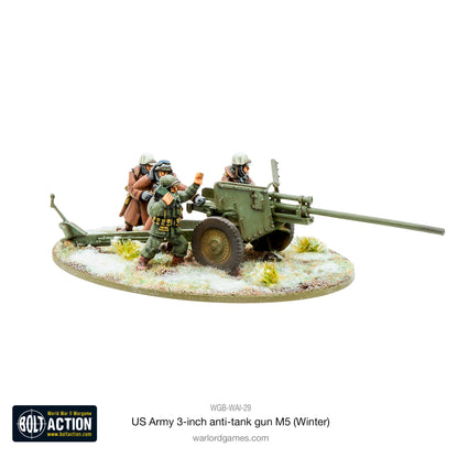 Bolt Action: USA - US Army 3-inch anti-tank gun M5 (Winter)