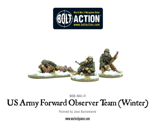 Bolt Action: USA - US Army Forward Observer team (Winter)