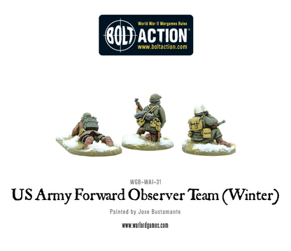 Bolt Action: USA - US Army Forward Observer team (Winter)