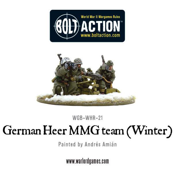 Bolt Action: German - German Heer MMG team (Winter)