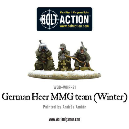 Bolt Action: German - German Heer MMG team (Winter)