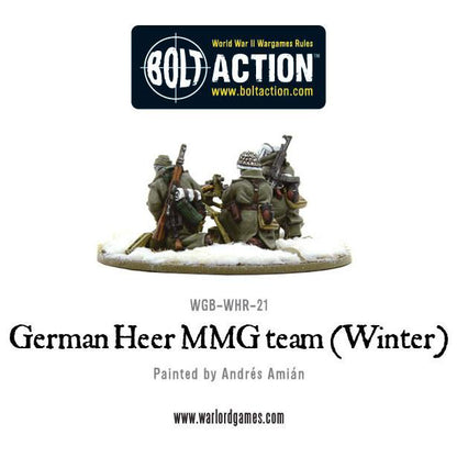 Bolt Action: German - German Heer MMG team (Winter)
