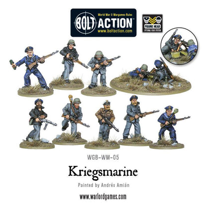 Bolt Action: German - Kriegsmarine Squad