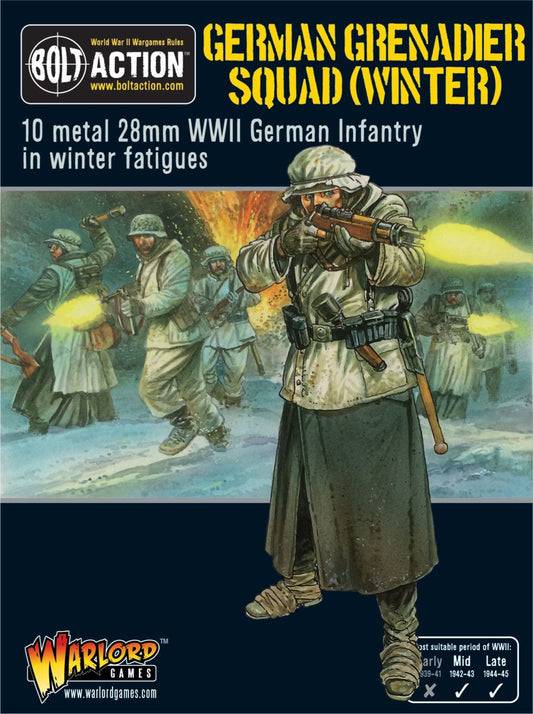 Bolt Action: German - German Grenadiers in Winter Clothing