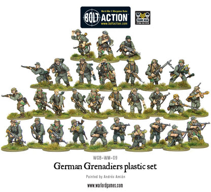 Bolt Action: German - German Grenadiers plastic box set