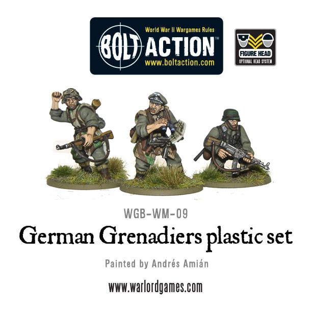 Bolt Action: German - German Grenadiers plastic box set