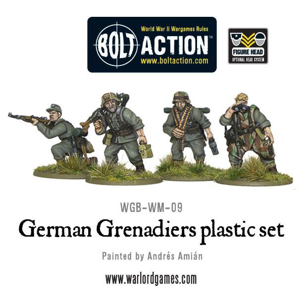 Bolt Action: German - German Grenadiers plastic box set