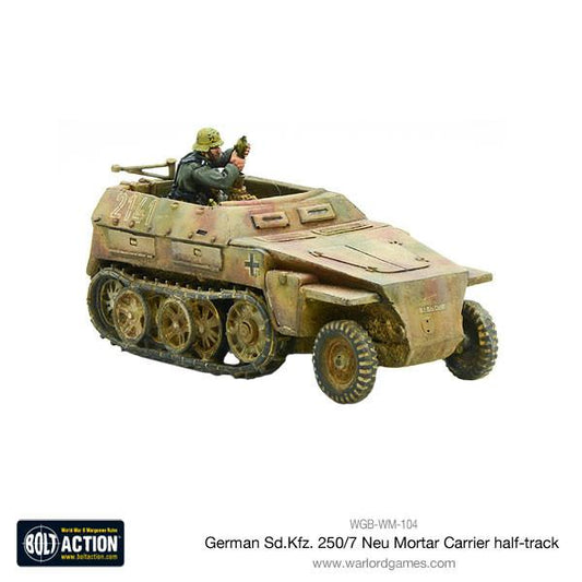 Bolt Action: German - Sd.Kfz 250/7 Neu Mortar Carrier half track