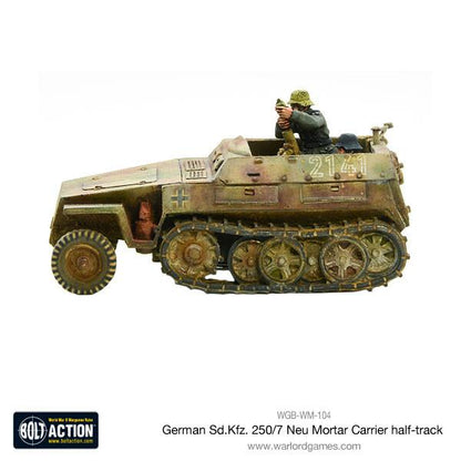Bolt Action: German - Sd.Kfz 250/7 Neu Mortar Carrier half track