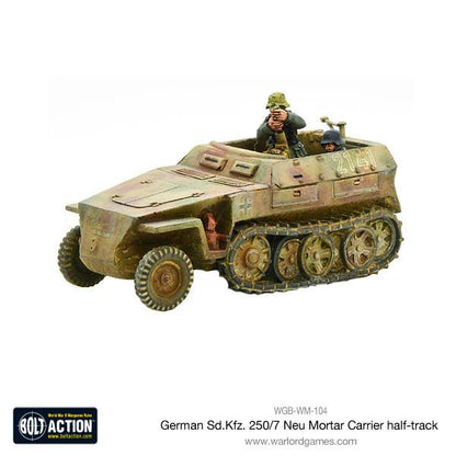 Bolt Action: German - Sd.Kfz 250/7 Neu Mortar Carrier half track