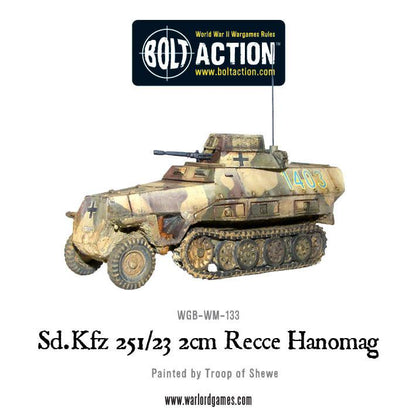 Bolt Action: German - Sd.Kfz 251/23 2cm Recce Hanomag