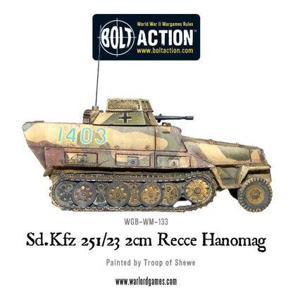 Bolt Action: German - Sd.Kfz 251/23 2cm Recce Hanomag