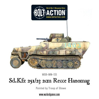 Bolt Action: German - Sd.Kfz 251/23 2cm Recce Hanomag