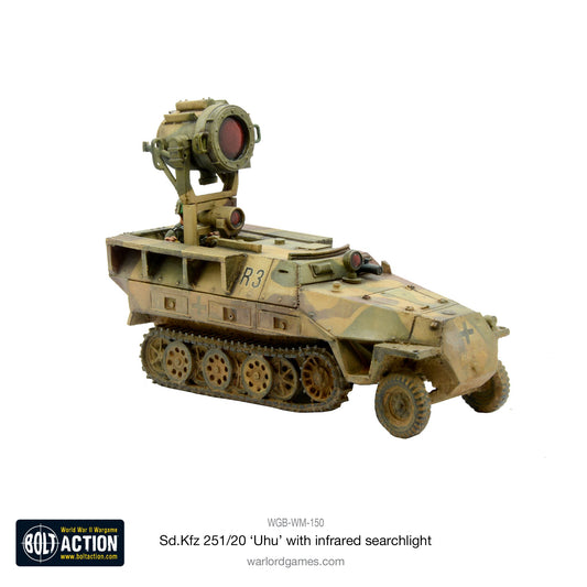 Bolt Action: German - Sd.Kfz 251/20 Uhu with infra-red searchlight