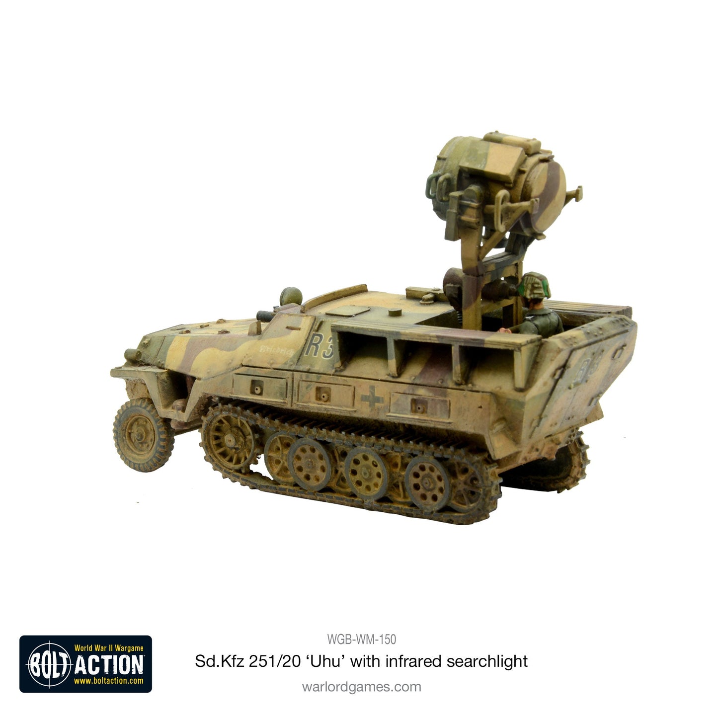 Bolt Action: German - Sd.Kfz 251/20 Uhu with infra-red searchlight