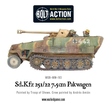 Bolt Action: German - Sd.Kfz 251/22 7.5cm Pakwagen