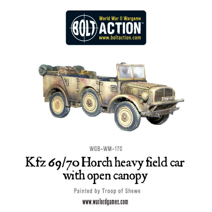 Bolt Action: German - Open-topped Kfz 69/70 Horch 1a