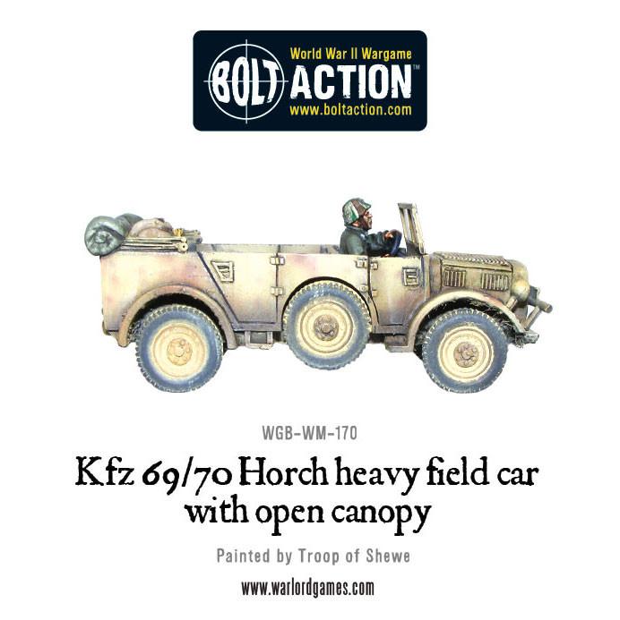 Bolt Action: German - Open-topped Kfz 69/70 Horch 1a