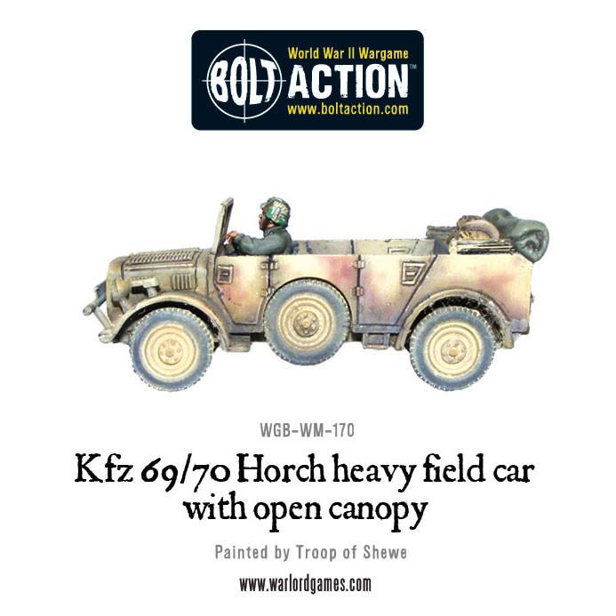 Bolt Action: German - Open-topped Kfz 69/70 Horch 1a