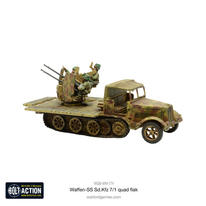 Bolt Action: German - Waffen-SS Sd.Kfz 7/1 quad FlaK