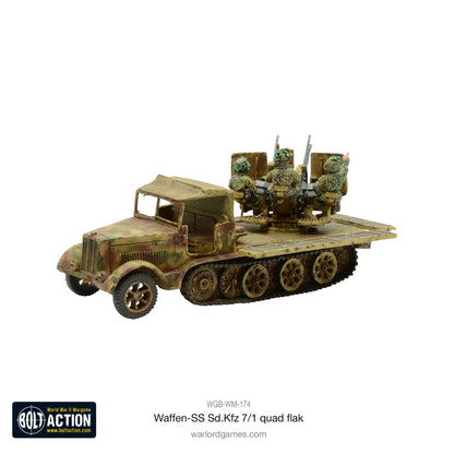 Bolt Action: German - Waffen-SS Sd.Kfz 7/1 quad FlaK