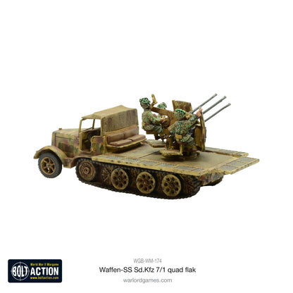 Bolt Action: German - Waffen-SS Sd.Kfz 7/1 quad FlaK
