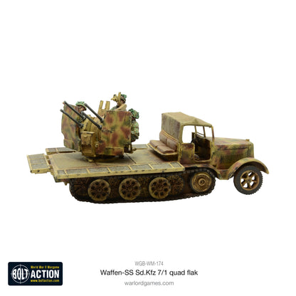 Bolt Action: German - Waffen-SS Sd.Kfz 7/1 quad FlaK