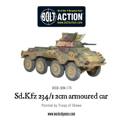 Bolt Action: German - Sd.Kfz 234/1 2cm armoured car