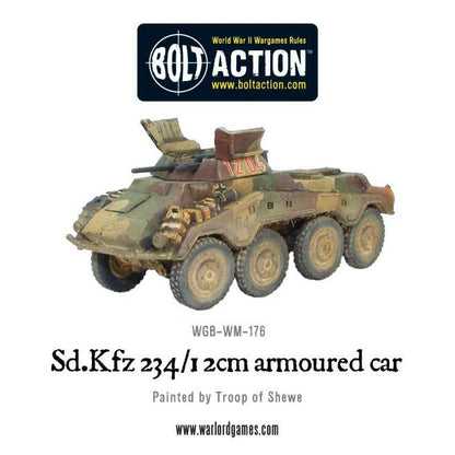 Bolt Action: German - Sd.Kfz 234/1 2cm armoured car