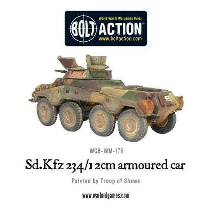 Bolt Action: German - Sd.Kfz 234/1 2cm armoured car