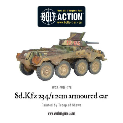 Bolt Action: German - Sd.Kfz 234/1 2cm armoured car
