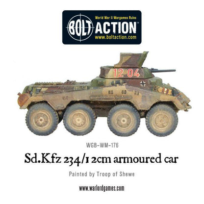 Bolt Action: German - Sd.Kfz 234/1 2cm armoured car