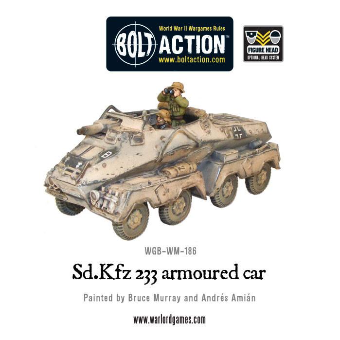 Bolt Action: German - Sd.Kfz 233 armoured car