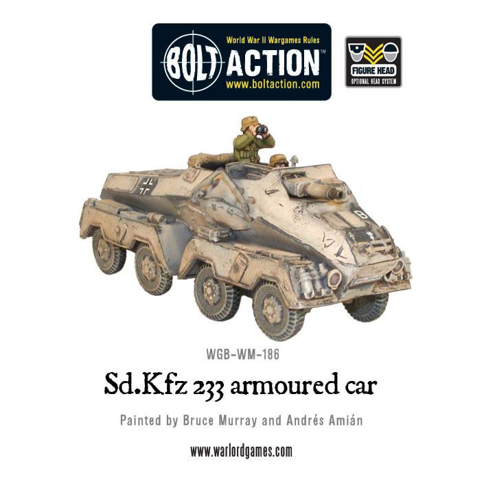 Bolt Action: German - Sd.Kfz 233 armoured car