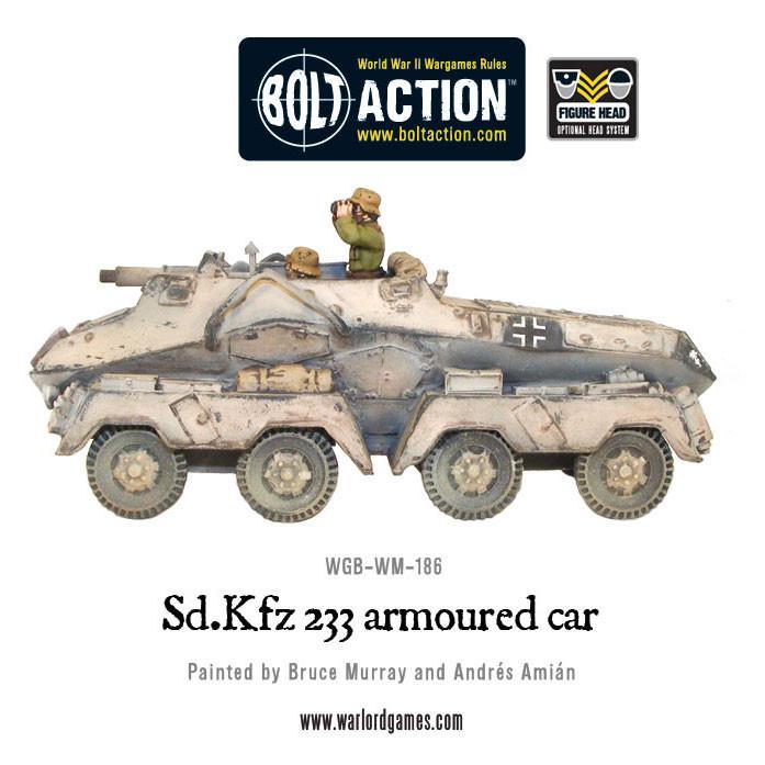 Bolt Action: German - Sd.Kfz 233 armoured car