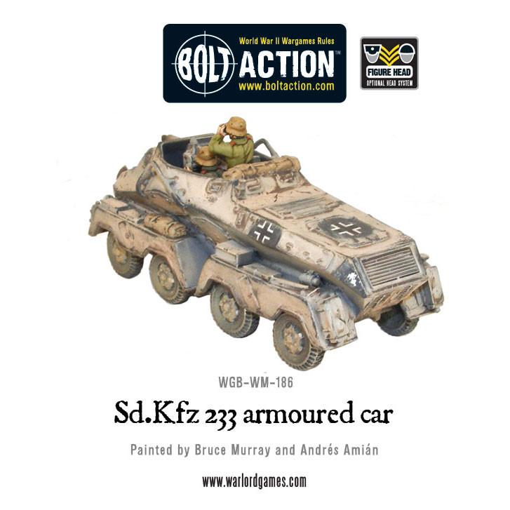 Bolt Action: German - Sd.Kfz 233 armoured car
