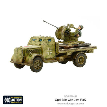 Bolt Action: German - Opel Blitz with 2cm FlaK