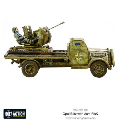 Bolt Action: German - Opel Blitz with 2cm FlaK