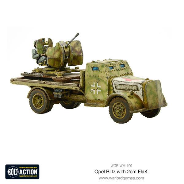 Bolt Action: German - Opel Blitz with 2cm FlaK