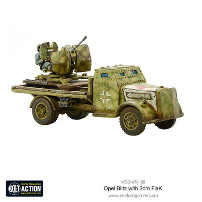 Bolt Action: German - Opel Blitz with 2cm FlaK