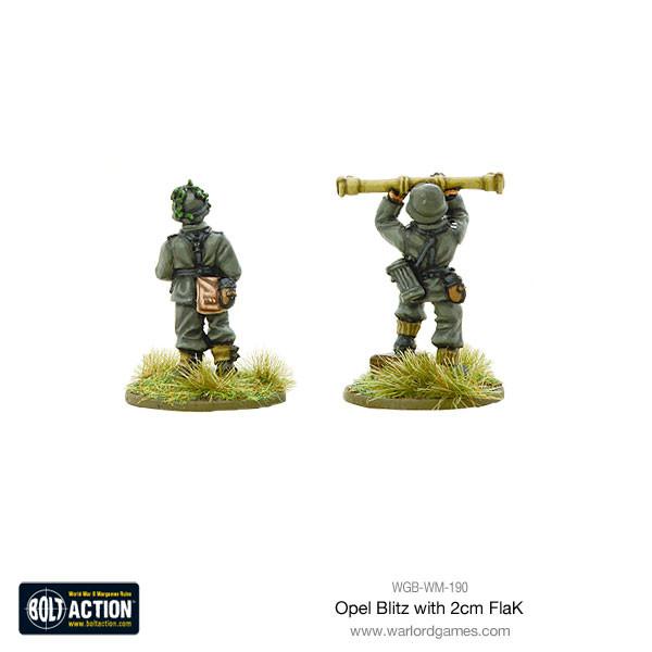 Bolt Action: German - Opel Blitz with 2cm FlaK