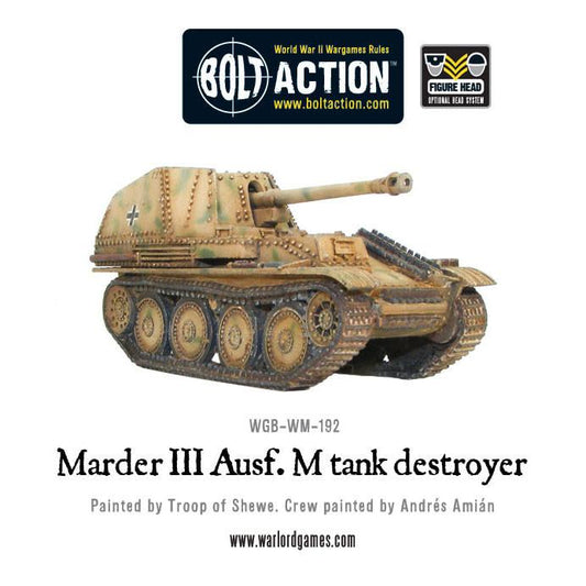 Achtung Panzer!: German Tanks - Marder III Ausf. M tank destroyer