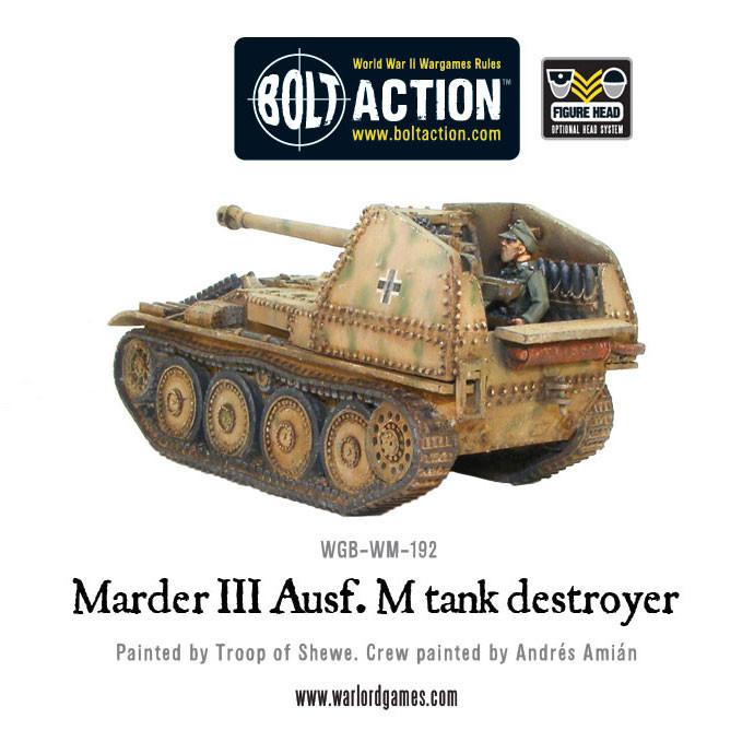 Achtung Panzer!: German Tanks - Marder III Ausf. M tank destroyer