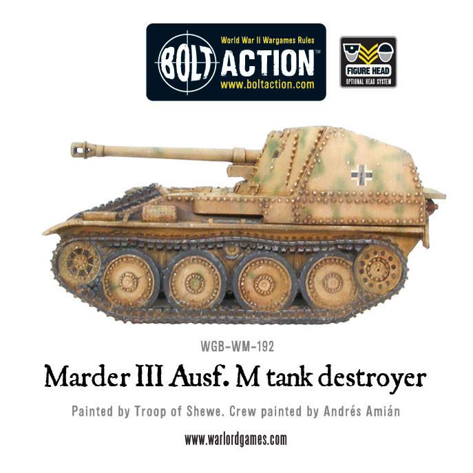 Achtung Panzer!: German Tanks - Marder III Ausf. M tank destroyer