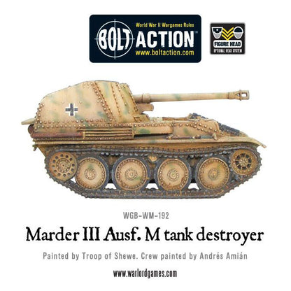 Achtung Panzer!: German Tanks - Marder III Ausf. M tank destroyer